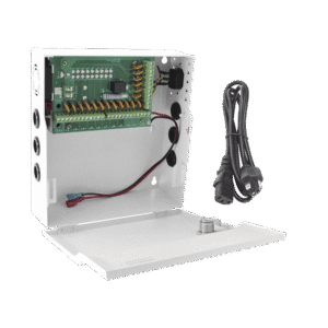 Professional Power Supply 12 - 14.8 VDC @ 20 A / Up to 18 Cameras / With Backup Battery Capacity / Requires Battery / Input Voltage: 96 to 264 VAC