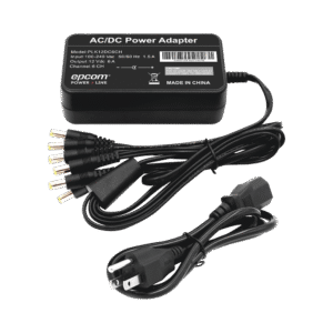 12 VDC 6 Amp Power Supply / With 6 Outputs Male Power Plug