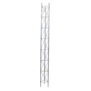 10 ft Guyed Tower Section, Recommended for Humid Areas, Hot-Dip Galvanized