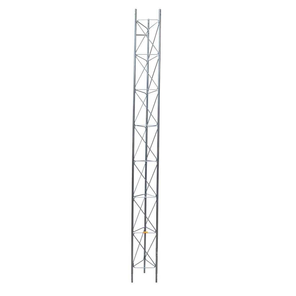 10 ft Guyed Tower Section, Recommended for Humid Areas, Hot-Dip Galvanized