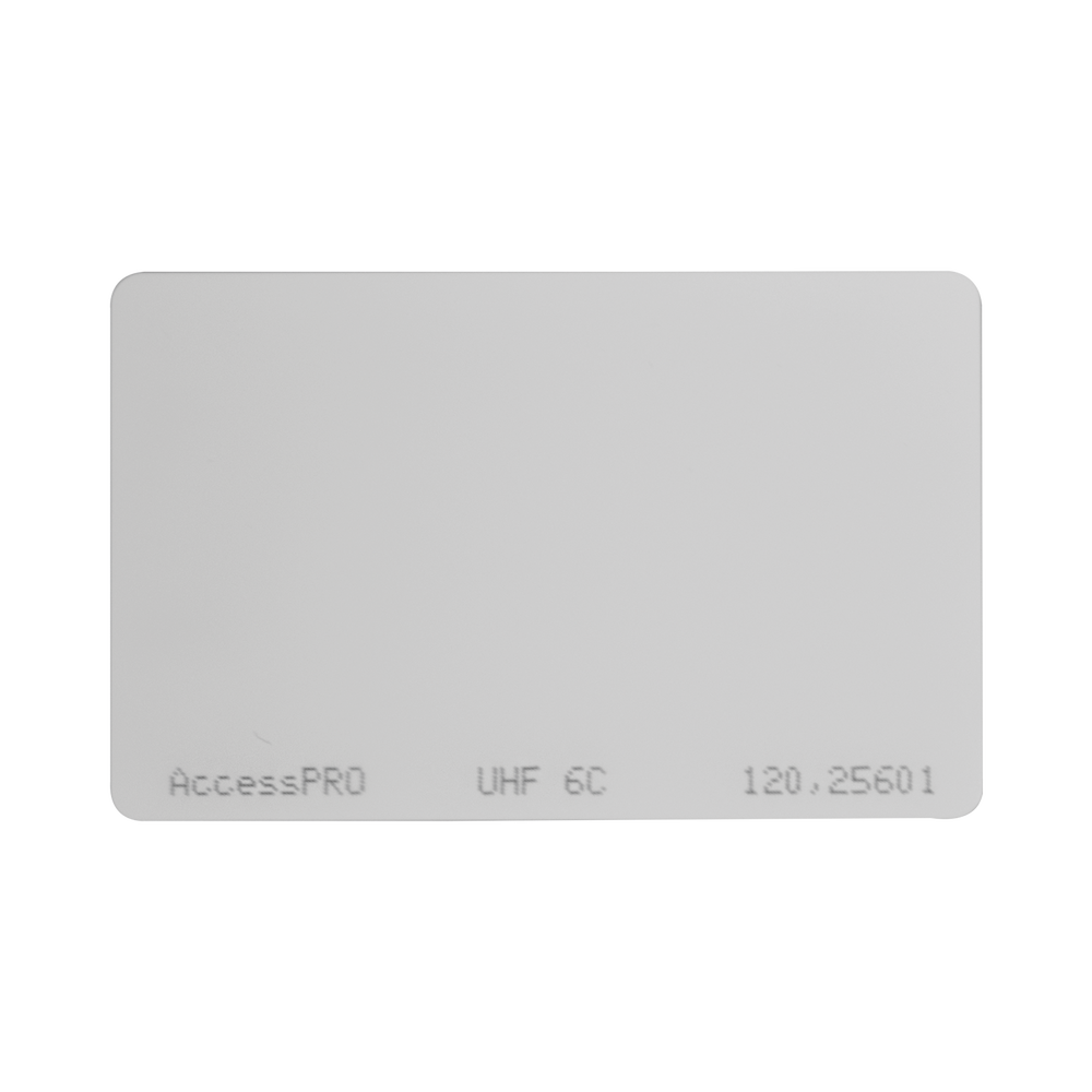 UHF Card for Long Range Readers 900 MHz Protocol EPC GEN2 / ISO 18000 6C / Not Printable