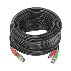 20 meters / Coaxial cable ( BNC ) + Power / 100% Copper / For 4K Cameras / Indoor and Outdoor use