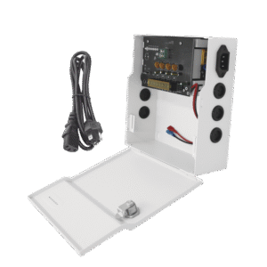 Professional Power Supply 12 Vdc @ 4 A / Up to 4 Cameras / With Backup Battery Capacity / Requires Battery / Input Voltage: 96-264 Vac