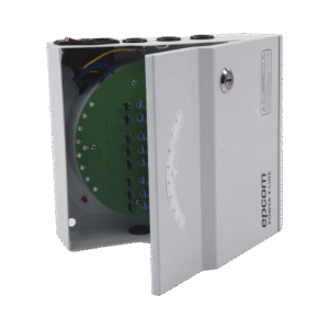 Professional Power Supply of 24 VAC @ 8 Amper / Supports 8 Cameras / Input Voltage: 110 Vac