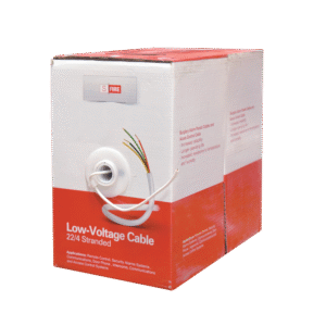 Reel of 1000 ft, 4x22 AWG 22, White Color for Alarms Systems and Automation