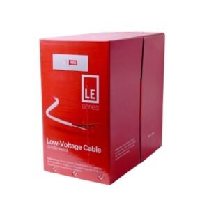 1000FT (305 m) Cable Reel / CCA Cable / 6x22 AWG / Copper Clad Aluminum Type / Applications in Access Control / Intrusion Alarms / Access Control / Automation / Intercoms and TV Doorphones