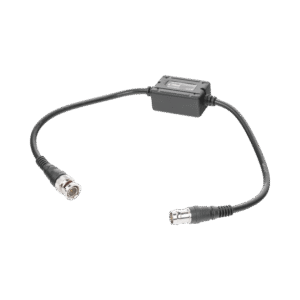 BNC GROUND ISOLATOR / Effectively ELIMINATE video problems such as NOISE, CROSSPHONE, DISTORTION and INTERFERENCE caused by ground loops. Compatible with HD-TVI/CVI/AHD/CVBS cameras up to 2 MP.