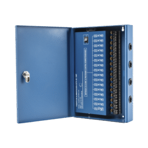 Professional HEAVY DUTY Power Supply @ 20 Amps / 16 Channels / Up to 1.25 Amps per Output / Independent Adjustment from 11 to 15 Vdc per Output / Overload Protection / Noise Filter per Channel / Recommended for 4K Cameras / UL Certified