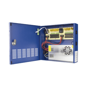 Professional HEAVY DUTY Power Supply @ 30 Amps / 18 channels / Up to 2.5 Amps by channel Output / Overload Protection / Noise Filter per Channel / UL Certified