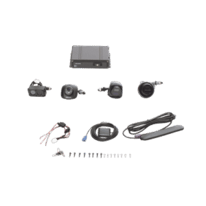 Kit DVR Móvil 1080P / Incluye 4 Cámaras TURBOHD 1080P / Modulo 4G y GPS / Soporta Memoria SD / Visualización por Hik-Connect Teams