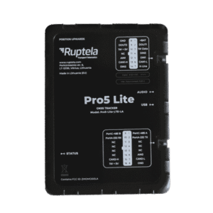 Tracker GPS Pro5 Lite / LTE CAT1 bis (4G), GSM (2G) / Lectura de Datos CAN / Monitoreo de Audio, Temperatura y Combustible / Pequeño con Nano SIM / Conectividad BLE / Protección Avanzada