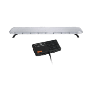 Barra de luces LED de 46" Rojo/Azul/Ambar , De 132 LEDs, Controlador Incluido, Ideal para Equipar Unidades de Seguridad Publica