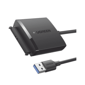 Adaptador USB 3.0 a SATA III | Compatible con Disco Duro HDD y SSD de 2.5" y 3.5" de hasta 12 TB | Velocidad USB 3.0 de hasta 5 Gbps | Alta Velocidad con UASP & TRIM | Cable de 50 cm.