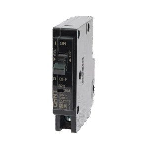 Interruptor Termomagnético Enchufable, Serie: B2Q, 1P, 20A, 120/240V (SKU:1002263)