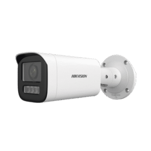 Bala IP 4 Megapíxel / Lente Motorizado 2.8 a 12 mm / Dual Light (50 mts IR + 50 mts Luz Blanca) / ACUSENSE Lite / Microfono Integrado / Exterior IP67 / WDR 120 dB / PoE  / Micro SD