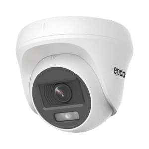 Turret TURBOHD 2 Megapíxel (1080p) / Imagen a color 24/7 / Lente 2.8 mm / Policarbonato / Luz Blanca 20 mts / Interior / Microfono Integrado / TVI-AHD-CVI-CVBS / dWDR