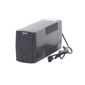 UPS de 850VA/510W / Topología Línea Interactiva / Entrada y Salida 120 Vca / Regulador de Voltaje AVR 80-150 Vca / Clavija NEMA 5-15P / 4 Tomas NEMA 5-15R /Sin RJ11 ni RJ45