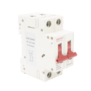 Protección Térmica/ Interruptor 2P, 20 A,  Corriente Directa  800 Vcc para Aplicación Fotovoltaica Montaje Riel DIN
