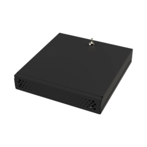 Gabinete Metálico para DVR/NVR. Tamaño Max. de DVR/NVR: 445 x 88 x 400mm (An.xAl.xProf.). Compatible con Fuente SLIM.