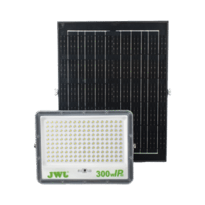 Reflector con Panel Solar 300 W /  Batería 3.2  V CD / T.C.C. 6 500 K / IP66.
