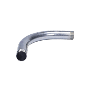 Curva/Codo de 90° de 3/4" (19mm) pared gruesa con rosca galvanizado etiqueta amarilla