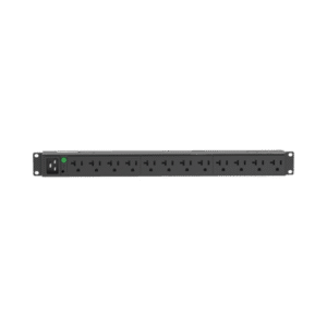 PDU Básico para Distribución de Energía, Enchufe de Entrada NEMA L5-20P, Con 12 Contactos NEMA 5-20R, Instalación Horizontal de 19in, 1UR, 20 Amp, 120 Vca