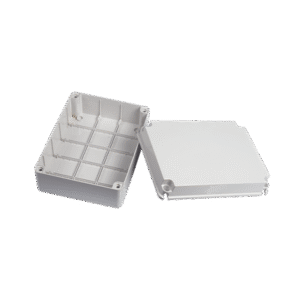 Gabinete de Plástico IP55 (190 X 240 X 95 mm). Protección EMI. Para Instalaciones Comerciales, Residenciales e Industriales. Incluye Tornillería para su Tapa.
