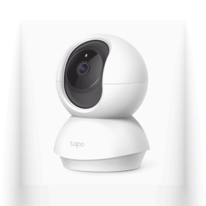 Cámara IP Wi-Fi para hogar, 3 megapixel, audio doble vía, visión nocturna, notificación Push, acepta memoria Micro SD de para grabación.