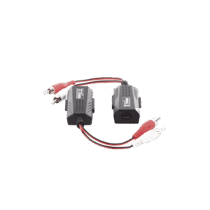 Balun Extensor de audio analogo estereo RCA a RJ45  / Distancia 800 mts/  Cable CAT5-6 / Conector 100% COBRE / protección TVS, Calidad PREMIUM