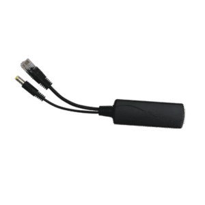 Splitter PoE IN 802.3 af/at / Se Puede Energizar Hasta con 30W / Salida de 12 Vcc 1A (12W) / Instalación es Escritorio (superficie plana) / Idea para cámas IP SIN PoE (CCTV)