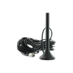 Antena Mini de Montaje Magnético, con cable RG174 y conector SMA macho | Rango de Frecuencias 700-960 MHz, 1710-2270 MHz | Ganancia Máxima 3.1 dB