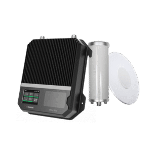 Kit Amplificador de Señal Celular 2G, 3G y 4G / Mejora llamadas convencionales y VoLTE / Amplifica señal de TELCEL, AT&T y MOVISTAR / Cubre hasta 400 m² con una antena y hasta 1600 m² con 4 antenas.
