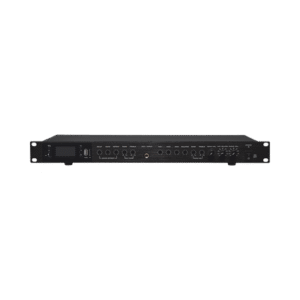 Amplificador de Audio | 2 x 60W | Baja Impedancia 4 - 8Ω | Reproductor Bluetooth, USB, SD | Efectos Integrados Delay, Echo, Repeat