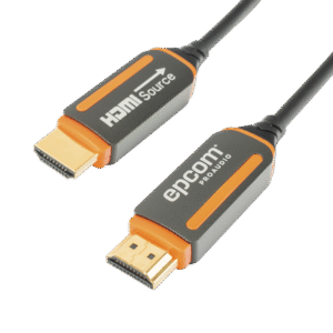 Cable HDMI de Fibra Óptica de 15m | Alta Definición | Version 2.0 | Alta velocidad 18Gbps | 4K@60Hz | HDCP 2.2 | Resistente a EMI y RFI