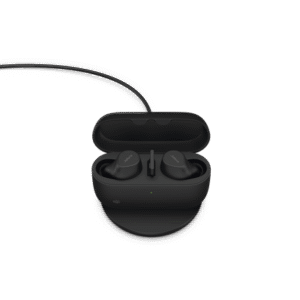 Jabra Evolve2 Buds, Auriculares versión MS con cancelación de ruido activa, Bluetooth conexion hasta 2 dispositivos (20797-999-999)
