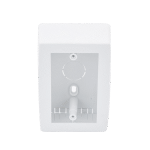 Caja de Registro Universal, color blanco de PVC auto extinguible (7902-02001)