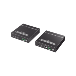 Kit Extensor KVM (HDMI y USB) hasta 120 metros | Transmite el Video y Controla tu DVR vía USB a distancia | Soporta resolución 4K @60Hz | Cat 6, 6a y 7 | Salida Loop en el Tx para visualización local