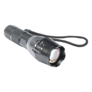 Linterna LED de Aluminio, 800 Lúmenes, IPX4, Resistente al Agua
